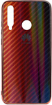 EXPERTS Aurora Glass для Huawei P20 Lite с LOGO (красно-черный)