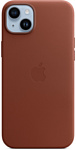 Apple MagSafe Leather Case для iPhone 14 Plus (темно-коричневый)