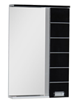 Aquanet Доминика 55 LED цвет бел (фасад черный) (171080)