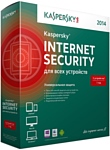 Kaspersky Internet Security (3 ПК, 1 год, диск)