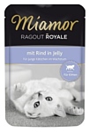 Miamor (0.1 кг) 22 шт. Королевское рагу Говядина в желе для котят