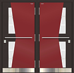 Belswissdoors Норд 85 Термико НС-38СН16 (муар темно-бордовый) Belswissdoors Норд 85 Термико НС-38СН16 (муар темно-бордовый)