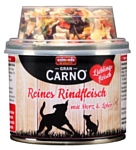 Animonda GranCarno Lieblingsfleisch для собак с говядиной и сушеными овощами (0.21 кг) 6 шт.