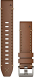 Garmin QuickFit кожаный итальянский 22 мм для fenix 5 (коричневый)