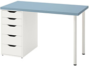 Ikea Лагкаптен/Алекс 794.170.05 (голубой/белый)