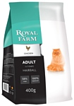 Royal Farm (2 кг) Сухой корм для кошек Adult Hairball Chicken