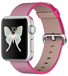 Apple Watch Sport 38mm Silver with Pink Woven Nylon (MMF32)