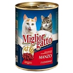 Miglior (0.405 кг) 1 шт. Gatto Classic Line Chunks Beef