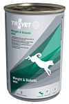 TROVET (0.4 кг) 1 шт. Dog Weight & Diabetic WRD canned