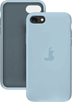 EXPERTS Soft-Touch для Apple iPhone 7 Plus 5,5" с LOGO (голубой)