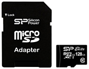 Silicon Power ELITE microSDXC 128GB UHS Class 1 Class 10 + SD adapter