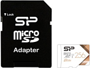 Silicon Power Elite microSDXC SP256GBSTXBU1V21SP 256GB (с адаптером)