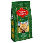 Родные корма (0.409 кг) Сухой корм для взрослых кошек с бараниной
