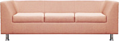 Brioli Дедрик трехместный (рогожка, J11 розовый)