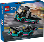 LEGO City 60406 Гоночный автомобиль и грузовик-автовоз