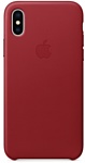 Apple Leather Case для iPhone X Red Apple Leather Case для iPhone X Red
