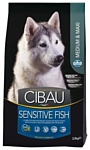 Farmina Cibau Sensitive Fish Medium & Maxi (2.5 кг)