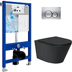 Lauter Longer 2110822B + 21901002 (кнопка 219701E, хром)