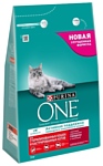 Purina ONE Для стерилизованных кошек и котов с высоким содержанием Говядины и пшеницей (3 кг)