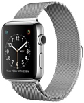 Apple Watch Series 2 38mm Stainless Steel with Milanese Loop (MNP62)