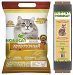 Homecat Эколайн Кукурузный + когтеточка в подарок 6л