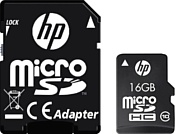 HP microSDHC Class 10 16GB