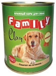 CLAN Family Паштет из ягнёнка для собак (0.750 кг) 9 шт.