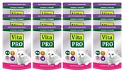 Vita PRO (0.1 кг) 12 шт. Мясное меню для стерилизованных кошек (пауч), ягненок с курицей