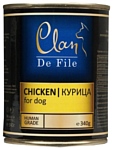 CLAN De File Курица для собак (0.340 кг) 1 шт.