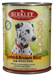 Berkley (0.4 кг) 1 шт. Паштет для собак. Оленина с коричневым рисом