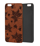 Case Wood для Apple iPhone 7/8 (сапеле, листья)