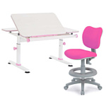 TCT Nanotec M6+XS с креслом Kids Chair (белый/розовый)