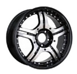 PDW Wheels 215 Rosa 7.5x17/5x114.3 D73.1 ET40 BMF-BLip