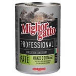Miglior (0.4 кг) 1 шт. Gatto Professional Line Pate Beef and Vegetables