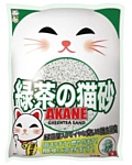Akane Paper Cat Litter Зеленый чай 7л