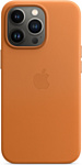 Apple MagSafe Leather Case для iPhone 13 Pro (золотистая охра)