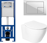 Saniteco KW-99046 в комплекте с инсталляцией + 64077 + S-IN-MZ-LINK_PRO Saniteco KW-99046 в комплекте с инсталляцией + 64077 + S-IN-MZ-LINK_PRO