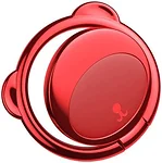 Baseus Bear Finger Metal Ring Grip Stand (красный)