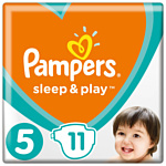 Pampers SleepPlay 5 Junior (11-25 кг), 11 шт