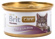 Brit (0.08 кг) 1 шт. Care Tuna & Salmon