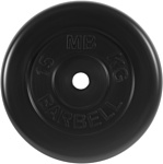 MB Barbell Стандарт 31 мм (1x15 кг, черный)