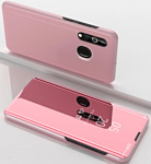 Case Smart View для Samsung Galaxy A60 (розовое золото)