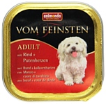 Animonda Vom Feinsten Adult для собак с говядиной и сердцем индейки (0.15 кг) 22 шт.