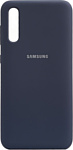 EXPERTS Original Tpu для Samsung Galaxy A50/A30s с LOGO (темно-синий)