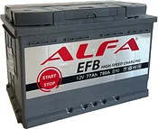 ALFA EFB 77 R+ (77Ah)