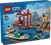 LEGO City 60422 Морской порт с грузовым судном