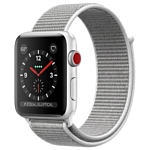 Apple Watch Series 3 Cellular 42mm Aluminum Case with Sport Loop