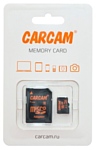 CARCAM microSDHC Class 10 UHS-I U1 16GB + SD adapter