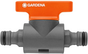 Gardena Coupling with Flow-Control Valve 02976-20