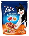 Felix (0.3 кг) Сухой корм Двойная вкуснятина с Птицей